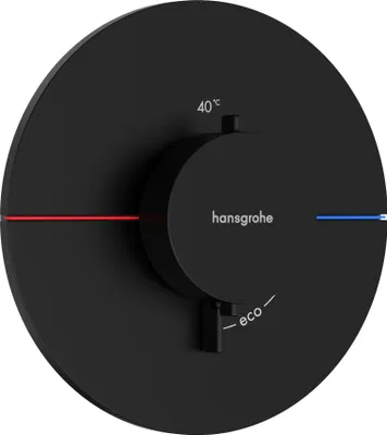 Image de hansgrohe ShowerSelect Comfort S thermostat, encastré, 1 consommateur, rosace ronde, 15559670