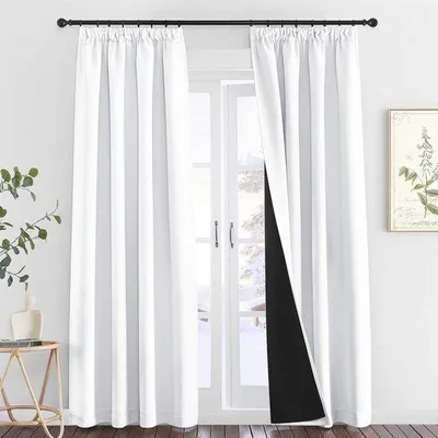 Zdjęcie produktu dla Zasłona zaciemniająca Unyqoos® Verdunkelungsvorhang, 140x245 cm – 100% zaciemniająca, dwuwarstwowa i termoizolacyjna, idealna do salonu i sypialni