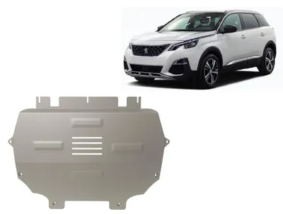 Obrázok produktu pre Hliníkový kryt spodnej časti vozidla Peugeot 5008 - modely z rokov 2017 až 2026
