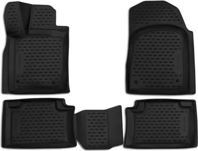 Image de ELEMENT Tapis de sol 3D en caoutchouc compatibles avec Dodge Durango, à partir de 2011 | 4 pièces