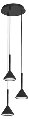 Produktbild von LEDVANCE Decor Fuji 3xPendant, 13W, 3000K in Schwarz
