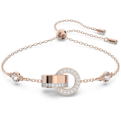 Produktbild von Swarovski Dextera Armband für Damen, Weiß, Roségold, 5636498
