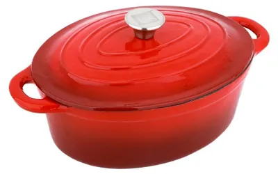 Immagine prodotto di Teglia con coperchio in ghisa Xanten 37 x 22 cm rosso  CS-090975