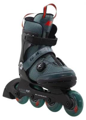 Image de Rollers K2 Eddie Boa pour enfants garçons 30M0701 : 32 - 37