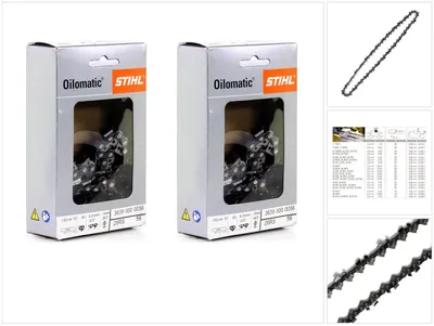 Image de Chaîne de tronçonneuse STIHL Oilomatic, 2 pièces, 325", 1,6 mm, 32 cm, Rapid Super (3639 000 0056)