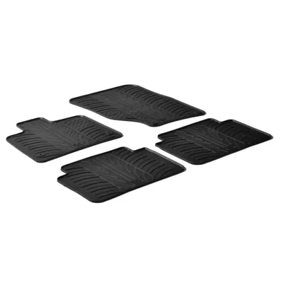 Produktbild von LAMPA Fußmatten Set Gummi für AUDI Q7 (4LB) Vorne+Hinten