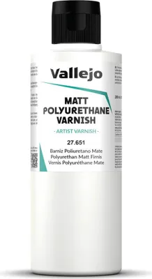 Immagine prodotto di Vallejo Vernice poliuretanica opaca - 200 ml Incolore 200 ml
