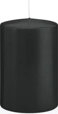 Produktbild von Wiedemann Stumpenkerzen Schwarz 60 x Ø 38 mm, 24 Stück