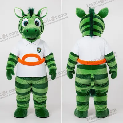 Produktbild von Samtiges MASTICOT Zebra Streifen Maskottchen