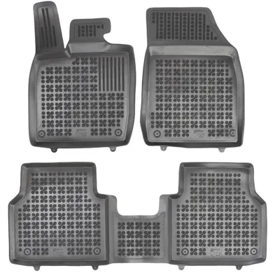 Image de MTM Tapis de sol pour Skoda Enyaq iV Coupe 2022- en Caoutchouc, Bac sur Mesure Antidérapant avec Rebords 5 cm, cod. 3D 10192