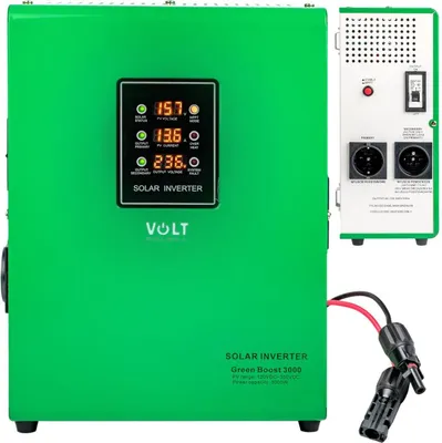 Zdjęcie produktu dla Przetwornica solarna VOLT POLSKA GREEN BOOST MPPT 3000 (120-350VDC)