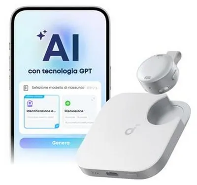 Obrázek produktu pro Anker Innovations Portable Al voice recorder - White