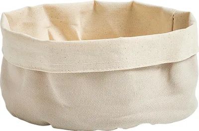 Image de Sac à pain, coton, crème