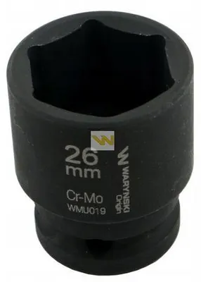 Produktbild von Waryński Sechskant 1/2 Zoll Schlagschrauber-Stecknuss 26 mm