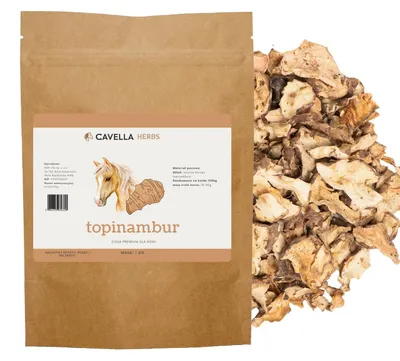 Obrázek produktu pro CAVELLA Bylinky pro koně Topinambur kořen – 1 kg
