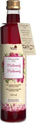 Obrázek produktu pro Naturprodukt sirup Malinový 500 ml