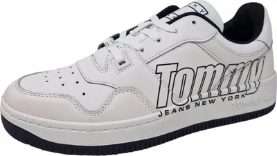 Produktbild von Tommy Hilfiger Basket Logo Sneaker Weiß