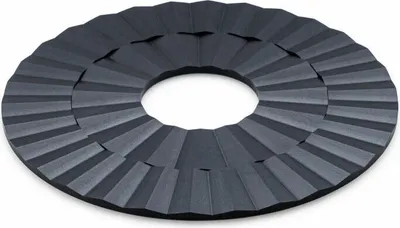 Produktbild von DURACORE Untersetzer rund, Duracore schwarz Ø20x0,6 cm 5371 4017167537108