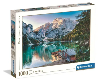 Zdjęcie produktu dla CLE puzzle 1000 HQ Emerald Lake Braies 39887