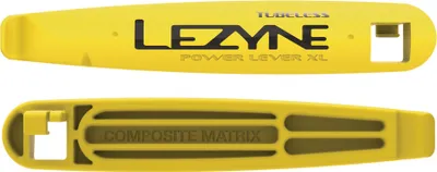 Produktbild von Lezyne Tubeless Power Level XL, Werkzeug für Fahrräder, Fahrrad-Reifenhebel, Gelb, Kunststoff, 150 mm, 59 g