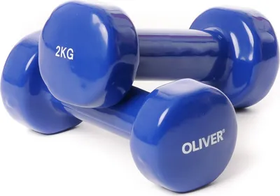 Produktbild von Oliver Vinyl Hantelpaar - 2x 2 kg