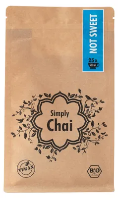 Produktbild von Simply Chai Bio & Vegan Not Sweet 125g Beutel