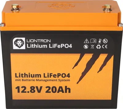 Produktbild von Liontron Lithium LiFePO4 LX 12,8V 20Ah mit BMS