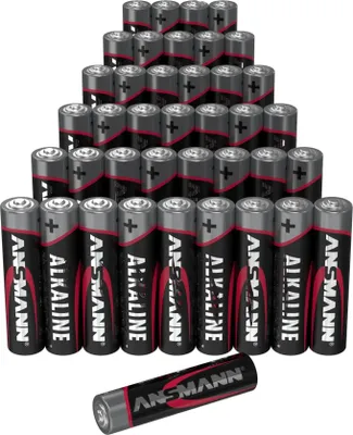 Produktbild von Ansmann Batterie AAA Red 40er - - Micro - Batterie - Micro (AAA)
