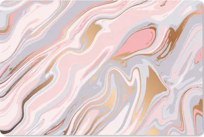 Produktbild von MuchoWow® Schreibtischunterlage Marmor - Pastell - Abstrakt - Muster 60x40 cm - XXL Mauspad - Großes Mauspad