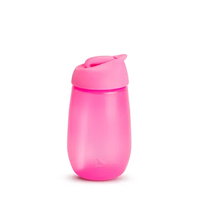 Obrázek produktu pro Munchkin - Hrneček s brčkem Simple Clean 296ml - růžový