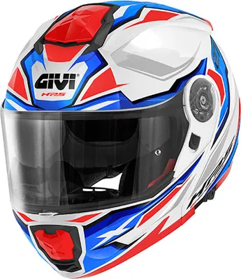 Produktbild von Modular Helm GIVI X27 Sector Wei? Blau Rot größe XL