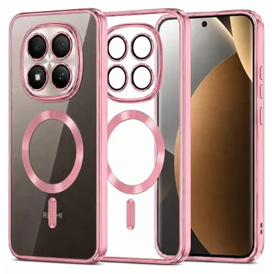 Zdjęcie produktu dla Techsuit etui do Xiaomi Redmi Note 15 Pro+ 5G Poco M8 Pro 5G - różowe