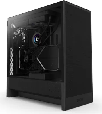 Zdjęcie produktu dla NZXT H5 Flow Midi Tower Black