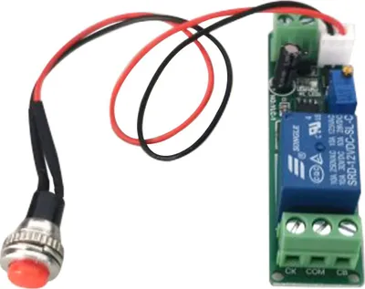 Produktbild von 12V einstellbares Timer-Relais Schaltverzögerungsmodul, Verzögerter Ausschalt-Timer 1–10 Sekunden