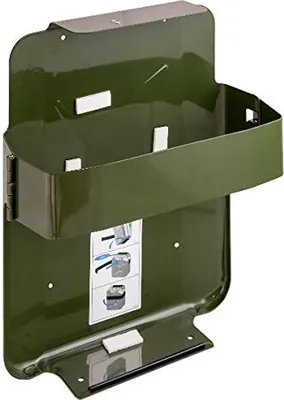 Produktbild von GELG Kanisterhalterung für Metall Benzinkanister 20 Liter  Grün  (ral 6003 )