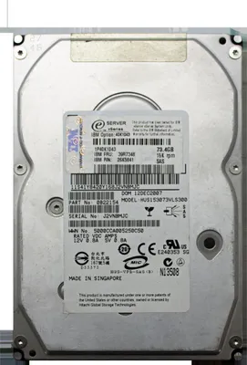 Produktbild von Hitachi 73GB, 3Gb/s, SAS, 15000 rpm Ultrastar, Serial Attached SCSI (SAS), 73 GB, 8,89 cm (3.5"), 5 - 55 °C, -40 - 70 °C, 10,16 cm