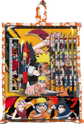 Produktbild von Naruto Wiederverwendbares Stoßstangen-set Mehrfarbig  Mehrfarbig One Size