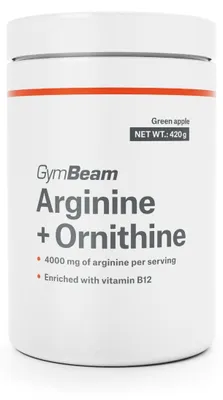 Immagine prodotto di GymBeam Arginina Ornitina 420 g, mango e frutto della passione