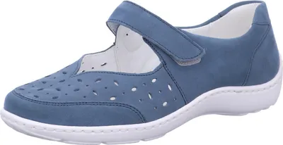 Produktbild von Waldläufer Komfort Slipper Henni Damen 31323738383436 Blau 40 EU