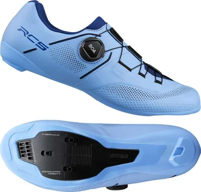 Zdjęcie produktu dla Buty szosowe Shimano RC503W, niebieskie