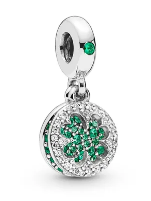 Produktbild von PANDORA Charm Anhänger 797906NRGMX Dazzling Clover