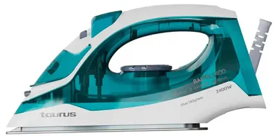 Produktbild von Taurus Baltic 2400, Trocken- & Dampfbügeleisen, Teflon, 130 g/min, Grün, Weiß, 35 g/min, 0,25 l