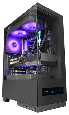 Produktbild von Mars Gaming MC-PULSAR, Midi Tower, PC, Schwarz, ATX, micro ATX, Mini-ITX, Gehärtetes Glas, Gaming