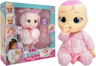 Image de IMC Toys Cry Babies New Born Coney