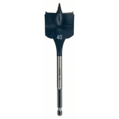 Produktbild von Bosch 2 608 595 502, Bohrer, Spatenbohrer, 4 cm, 152 mm, Gipskarton, Holz, Sechskantschaft