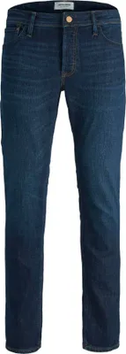 Produktbild von Jack & Jones 12205394, Blau, Jeans, Baumwolle, Elasthan, Nicht bleichen, Nicht chemisch reinigen, Schonwaschgang (40°C)