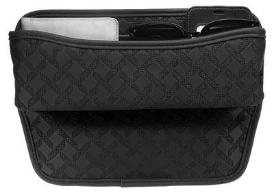 Zdjęcie produktu dla Organizer do przedziałów między siedzeniami w samochodzie, wymiary 29,2 x 20,4 x 5,4 cm, kolor czarny, zestaw 2 sztuki