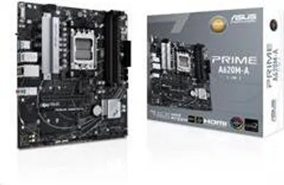 Obrázok produktu pre ASUS PRIME A620M-A-CSM, AMD, Pätica AM5, AMD Ryzen 7000 Series, Pätica AM5, DDR5-SDRAM, 128 GB