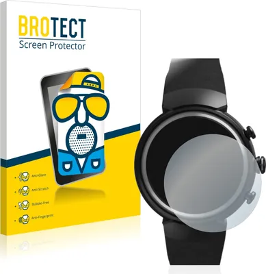 Produktbild von 2x BROTECT Schutzfolie für ASUS ZenWatch 3 1.39" Displayschutz Displayschutzfolie Folie Matt Entspiegelungsfolie