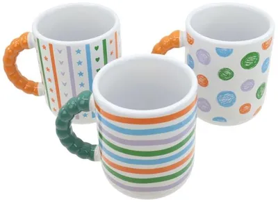 Produktbild von Kaffeebecher Ø7cm x 8,5cm hoch, aus feinstem Keramik